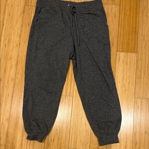 DKNYC Dark Charcoal Heather Drawstring Joggers